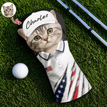Load image into Gallery viewer, Personalized Dog Photo Golf Head Cover Custom Gift for Dad
