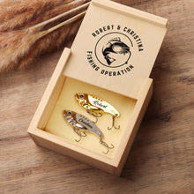Load image into Gallery viewer, Personalized Engraved Fishing Lure Gift for Dad - Custom Name
