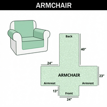 Load image into Gallery viewer, Personalized Quilted Sofa Cover Disney Characters Gift for Her
