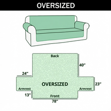 Load image into Gallery viewer, Personalized Quilted Sofa Cover Disney Characters Gift for Her
