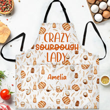 Load image into Gallery viewer, Personalized Cooking Apron Custom Name for Bakers Gift
