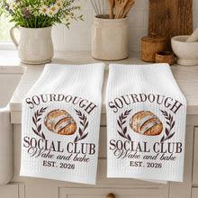 Load image into Gallery viewer, Personalized Kitchen Towel Custom Name Gift for Baking Lovers
