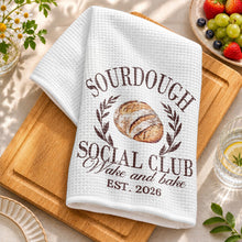 Load image into Gallery viewer, Personalized Kitchen Towel Custom Name Gift for Baking Lovers

