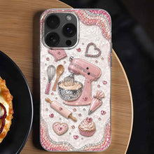 Load image into Gallery viewer, Personalized Clear Phone Case for Baking Lovers Custom Name Gift
