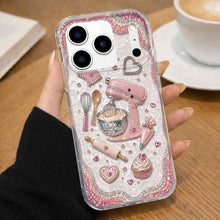 Load image into Gallery viewer, Personalized Clear Phone Case for Baking Lovers Custom Name Gift
