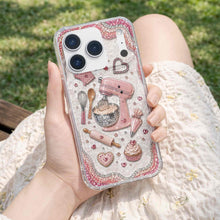 Load image into Gallery viewer, Personalized Clear Phone Case for Baking Lovers Custom Name Gift
