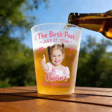Load image into Gallery viewer, Personalized Frosted Cups Custom Photo Gift for Birthday
