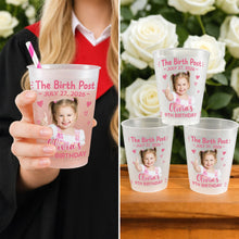 Load image into Gallery viewer, Personalized Frosted Cups Custom Photo Gift for Birthday
