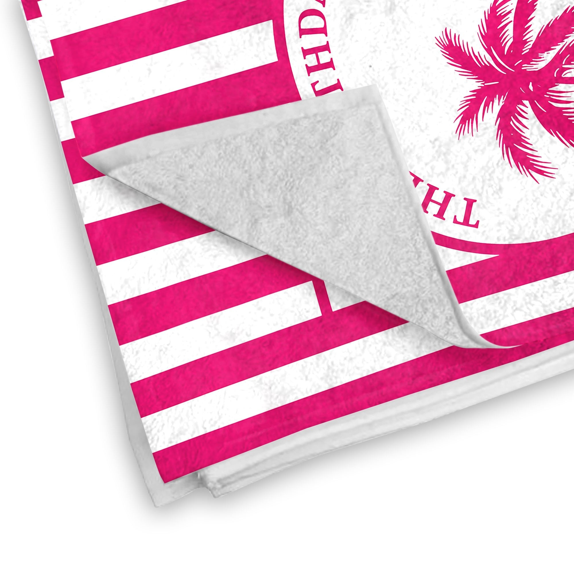 Personalized Beach Towel Custom Name Gift for Best Friends