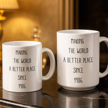 Load image into Gallery viewer, Personalized Flower Birth Month Coffee Mug Custom Gift for Mom
