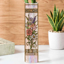 Load image into Gallery viewer, Personalized Acrylic Book Vase Custom Name Gift for Book Lovers

