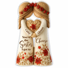 Load image into Gallery viewer, Custom Acrylic Fridge Magnet Sister Quote Personalized Gift
