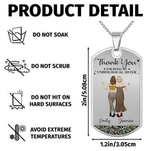 Load image into Gallery viewer, Personalized Dog Tag Necklace for Best Friends Custom Text
