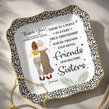 Load image into Gallery viewer, Personalized Lace Square Jewelry Dish Custom Name Gift for Besties
