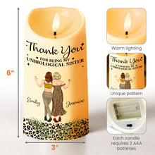 Load image into Gallery viewer, Personalized LED Candle Custom Name Gift for Best Friend
