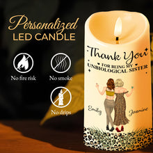 Load image into Gallery viewer, Personalized LED Candle Custom Name Gift for Best Friend
