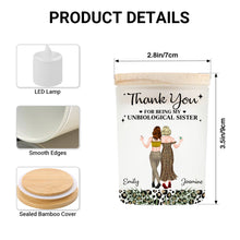 Load image into Gallery viewer, Personalized LED Glass Jar Custom Gift for Best Friend
