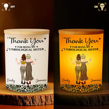 Load image into Gallery viewer, Personalized LED Glass Jar Custom Gift for Best Friend
