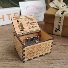 Load image into Gallery viewer, Personalized Wooden Music Box Custom Gift for Best Friend

