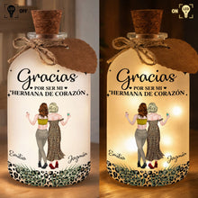 Load image into Gallery viewer, Personalized Short Bottle Light Custom Gift for Best Friends
