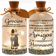 Load image into Gallery viewer, Personalized Short Bottle Light Custom Gift for Best Friends
