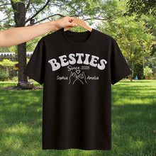 Load image into Gallery viewer, Personalized Best Friends Custom Name T-shirt Hoodie Gift
