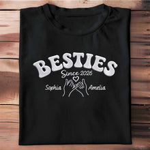 Load image into Gallery viewer, Personalized Best Friends Custom Name T-shirt Hoodie Gift
