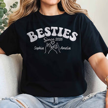 Load image into Gallery viewer, Personalized Best Friends Custom Name T-shirt Hoodie Gift
