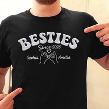 Load image into Gallery viewer, Personalized Best Friends Custom Name T-shirt Hoodie Gift
