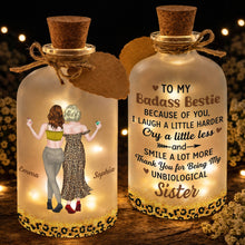 Load image into Gallery viewer, Personalized Short Bottle Light Custom Big Sis Gift Idea
