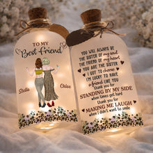 Load image into Gallery viewer, Personalized Short Bottle Light for Best Friend Gift
