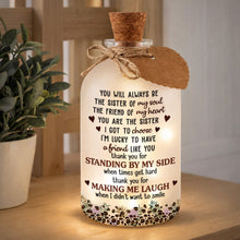 Load image into Gallery viewer, Personalized Short Bottle Light for Best Friend Gift
