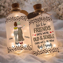 Load image into Gallery viewer, Personalized Leopard Print Short Bottle Light Custom Art Gift for Best Friend
