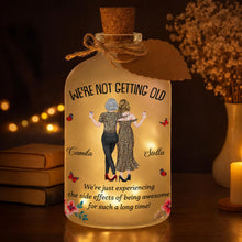 Load image into Gallery viewer, Personalized Short Bottle Light Besties Gift with Custom Name
