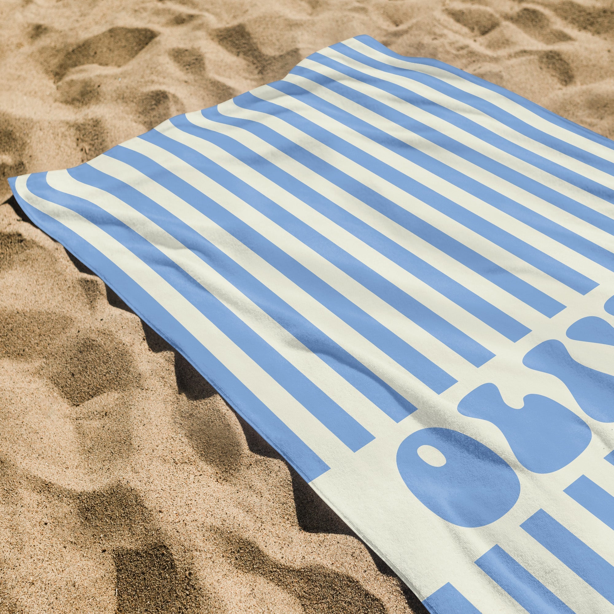 Personalized Microfiber Beach Towel Custom Name Gift for Her