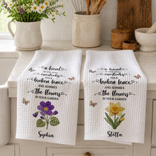 Load image into Gallery viewer, Personalized Kitchen Towel Custom Name Gift for Best Friend
