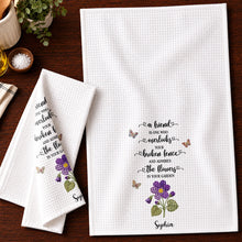 Load image into Gallery viewer, Personalized Kitchen Towel Custom Name Gift for Best Friend
