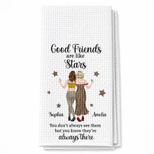 Load image into Gallery viewer, Personalized Kitchen Towel for Best Friends with Custom Design
