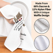 Load image into Gallery viewer, Personalized Kitchen Towel for Best Friends with Custom Design
