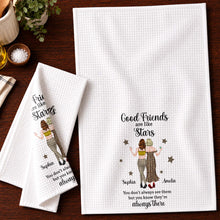 Load image into Gallery viewer, Personalized Kitchen Towel for Best Friends with Custom Design
