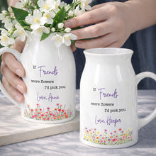 Load image into Gallery viewer, Personalized Ceramic Flower Vase Best Friend Gift Idea
