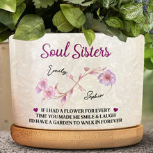 Load image into Gallery viewer, Personalized Ceramic Plant Pot Custom Gift for Best Friend
