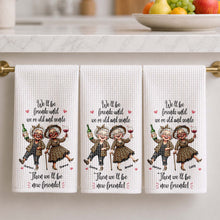Load image into Gallery viewer, Personalized Kitchen Towel Best Friend Gift for BFF Custom Print
