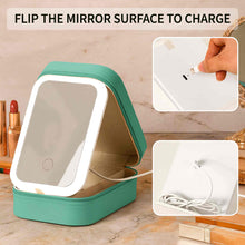 Load image into Gallery viewer, Personalized Jewelry Box with LED Mirror Custom Name Gift for Mom

