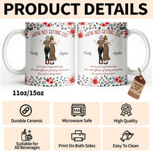 Load image into Gallery viewer, Personalized Leopard Print Coffee Mug Custom Besties Gift for Friends
