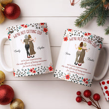 Load image into Gallery viewer, Personalized Leopard Print Coffee Mug Custom Besties Gift for Friends
