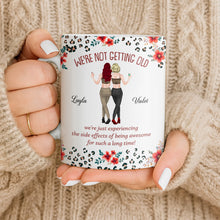 Load image into Gallery viewer, Personalized Leopard Print Coffee Mug Custom Besties Gift for Friends
