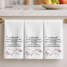 Load image into Gallery viewer, Personalized Kitchen Towel Custom Name Gift for Best Friend
