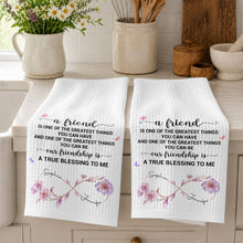 Load image into Gallery viewer, Personalized Kitchen Towel Custom Name Gift for Best Friend

