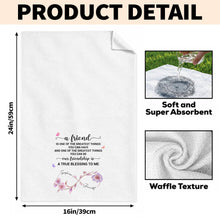 Load image into Gallery viewer, Personalized Kitchen Towel Custom Name Gift for Best Friend
